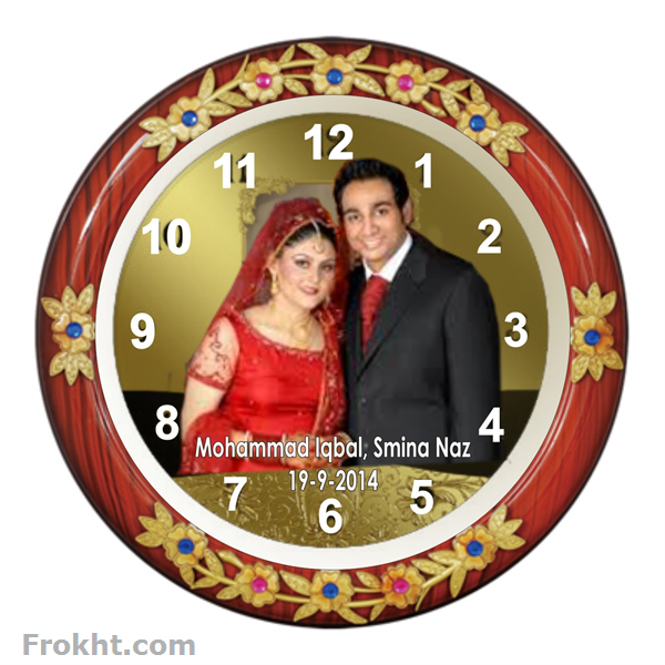 WEDDING WALL CLOCKS, Watches for Sale in Lahore 27056
